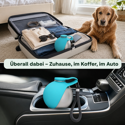 NaturePfote - Tragbare Trinkflasche für Hunde
